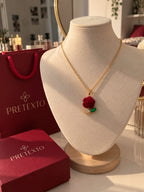 Collar de Rosa Roja para Regalo | PRETEXTO